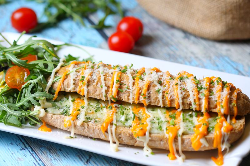 Fresh garden salad catering