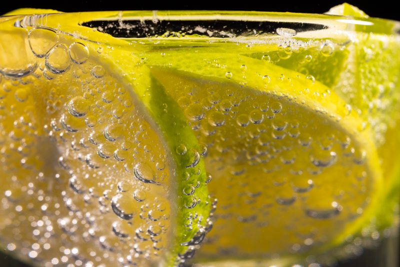 Sparkling water beverages
